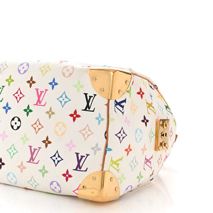 Louis Vuitton Monogram Multicolor Speedy 30 White 9 of 9