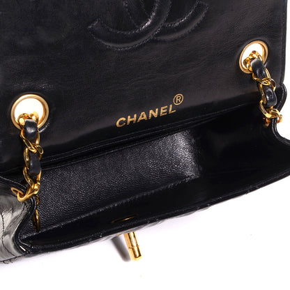Chanel Patent Calfskin Quilted Mini Square Flap Black 5 of 9