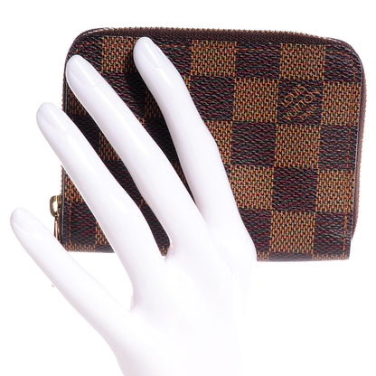 Louis Vuitton Damier Ebene Zippy Coin Purse 2 of 8