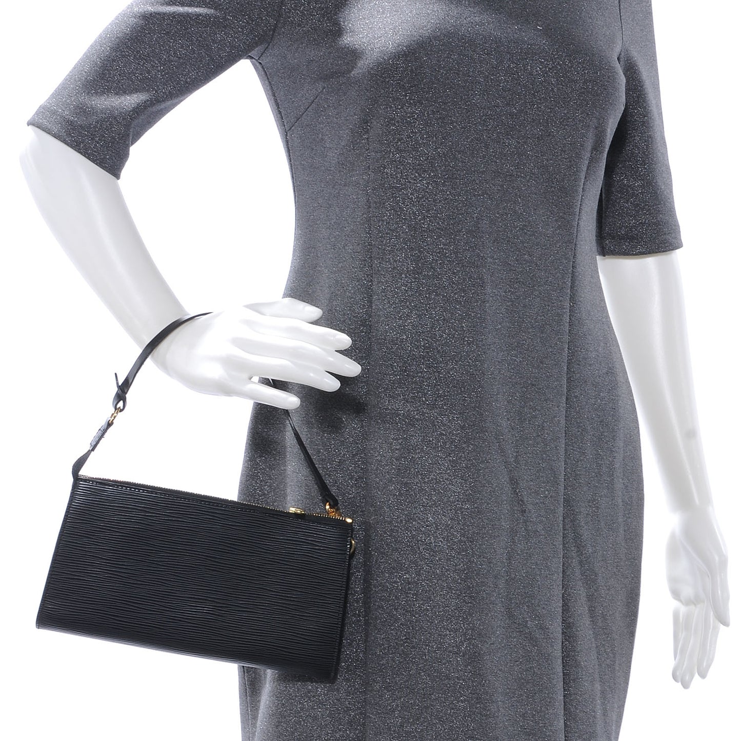 Epi Pochette Accessories 24 Black