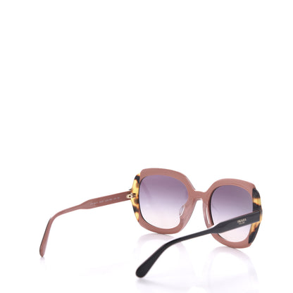 Prada Round Sunglasses SPR 16U Black Tortoise Shell 4 of 7