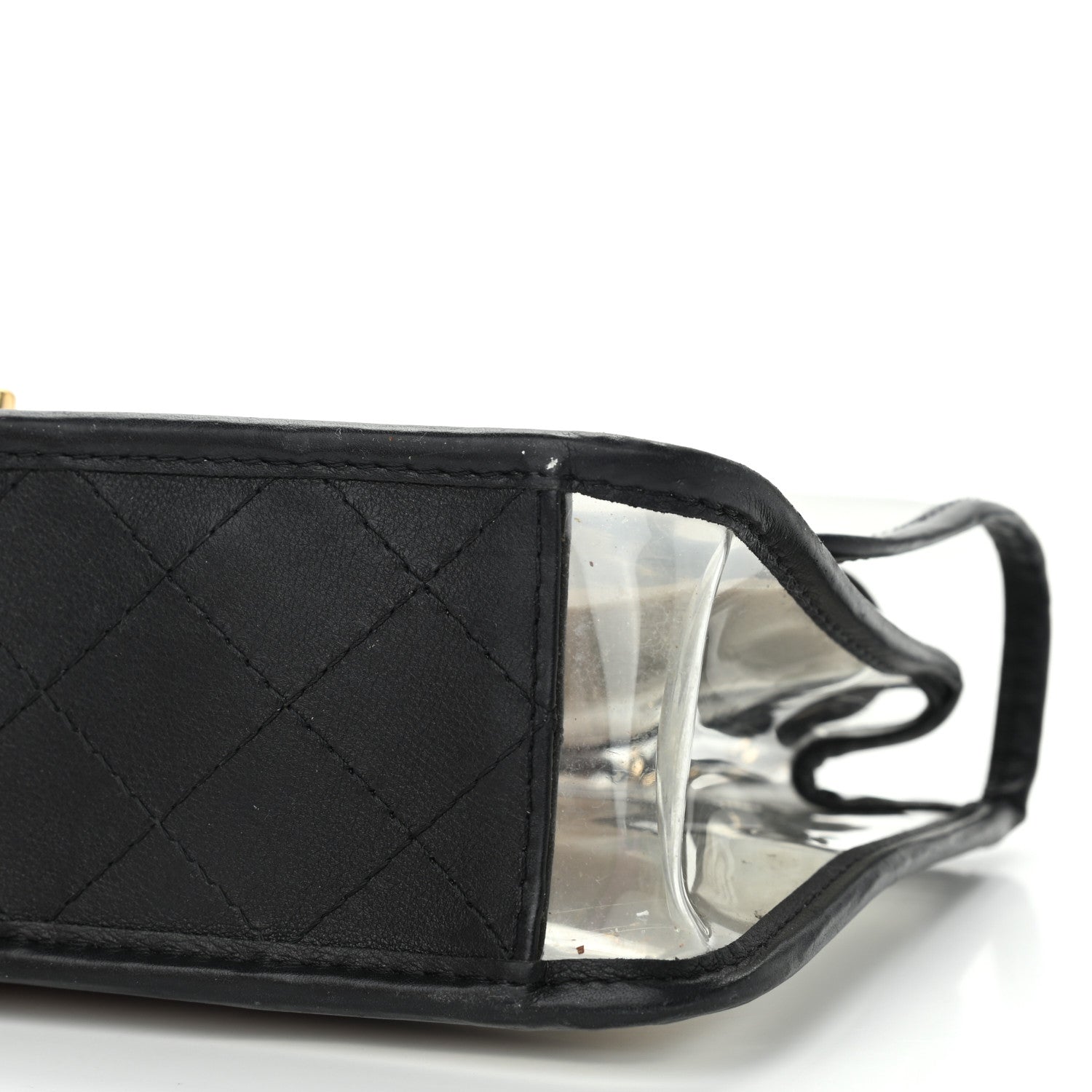 Chanel Lambskin PVC Medium Coco Sand Flap Black 10 of 10