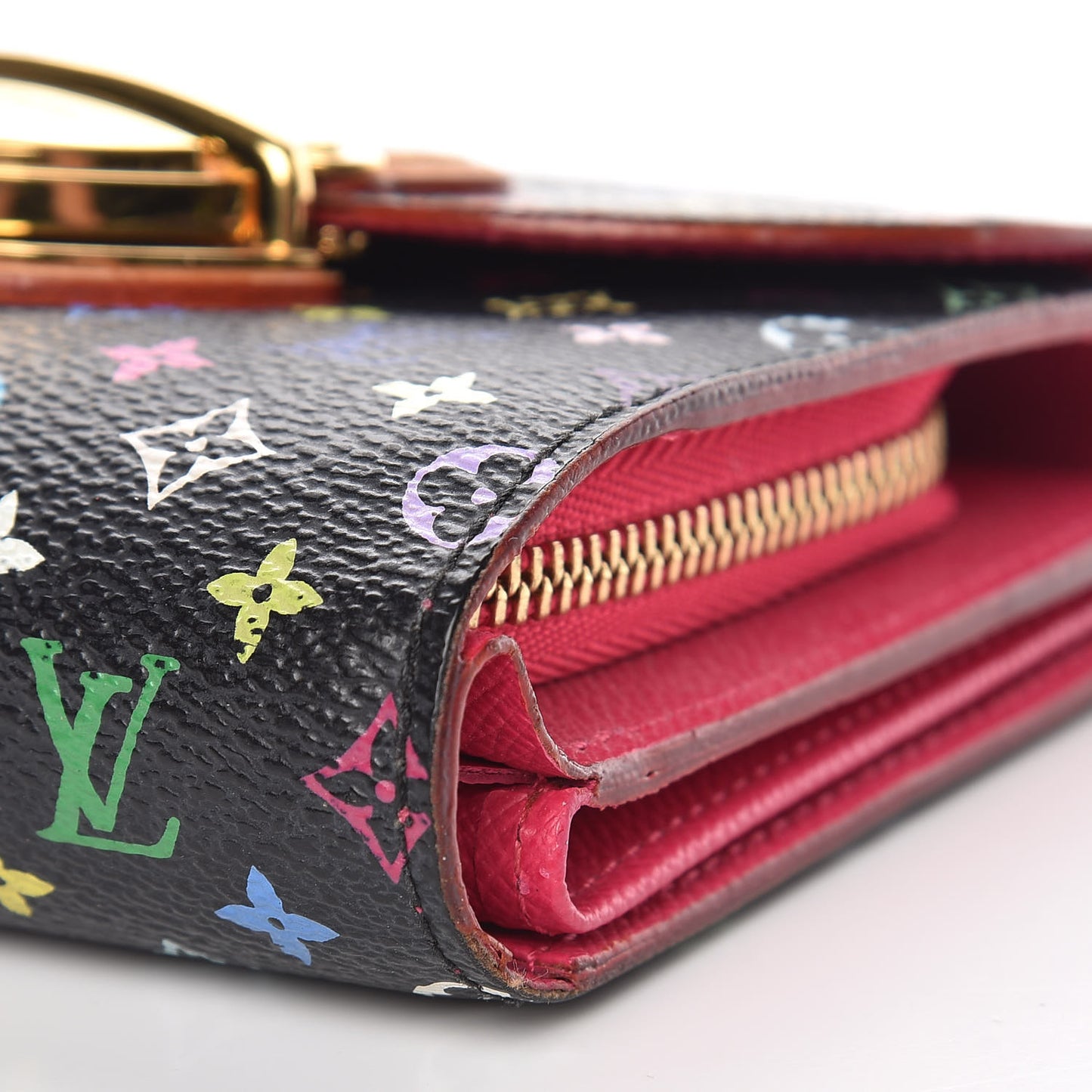 Monogram Multicolor Joey Wallet Black Grenade