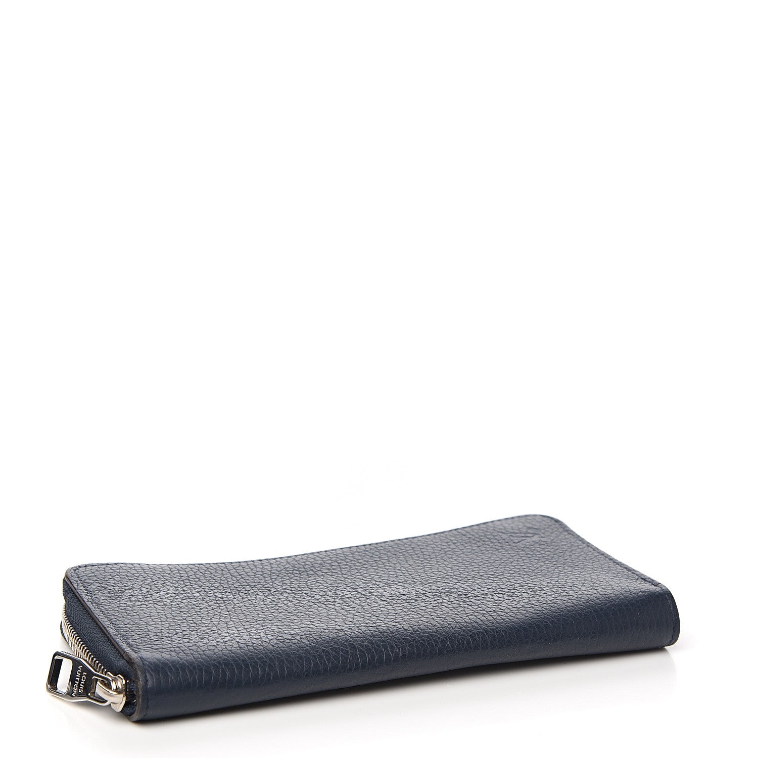 Louis Vuitton Taurillon Vertical Zippy Wallet Navy 3 of 7