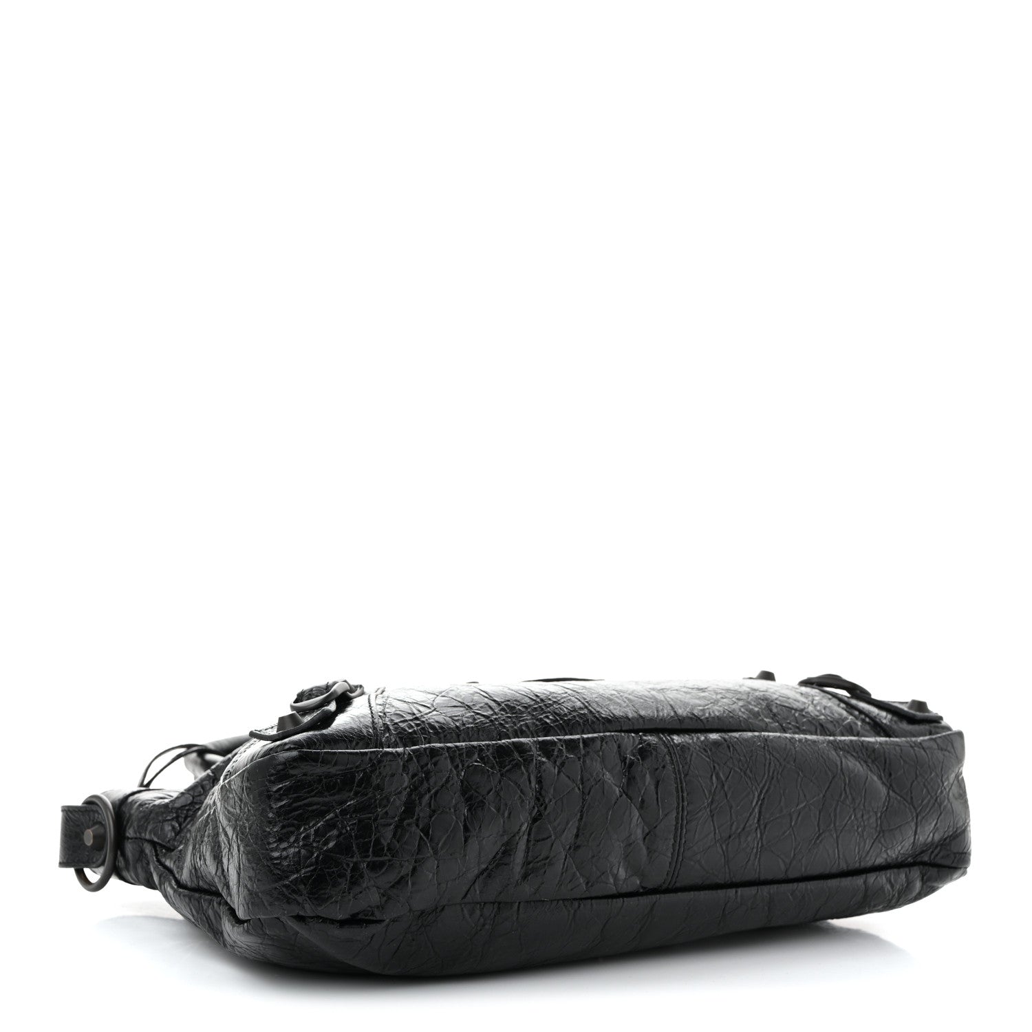 Balenciaga Agneau Arena Classic Hardware Le City First Bag Black 5 of 11