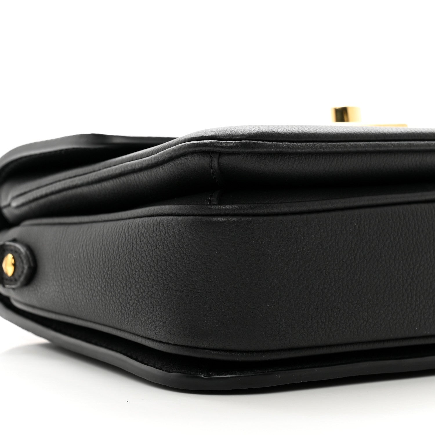 Louis Vuitton Grained Calfskin Lockme Oxford Black 9 of 12