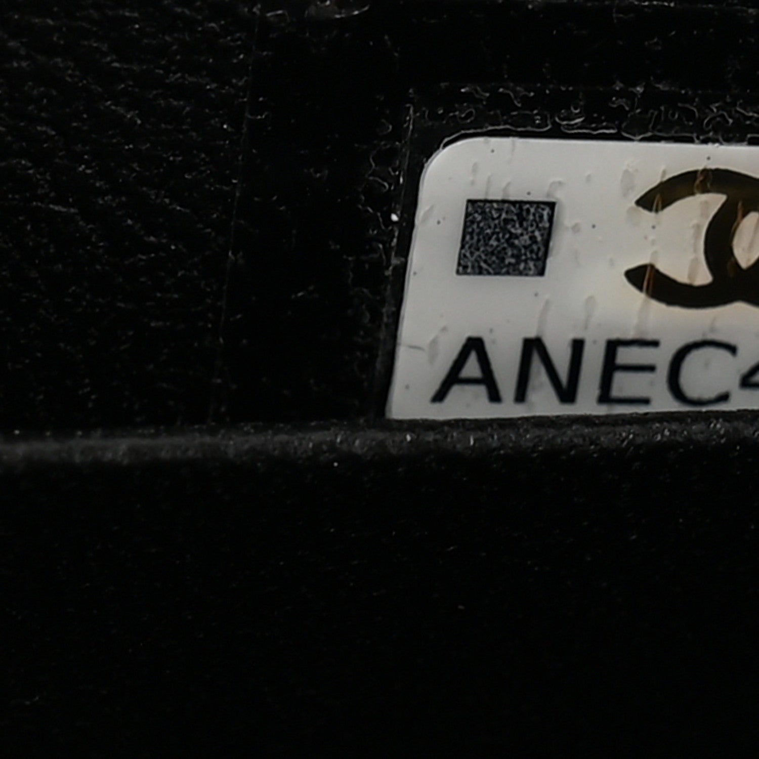 Chanel Lambskin Enamel Quilted Mini Top Handle Flap Black 7 of 11