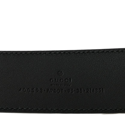 Gucci Calfskin Double G 40mm Belt 95 38 Black 5 of 7