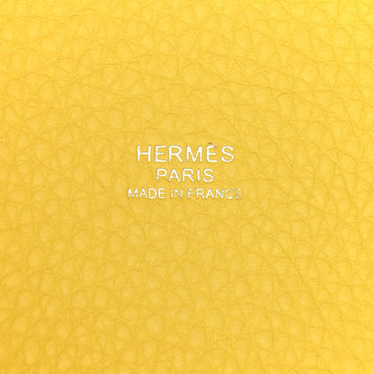 Hermes Taurillon Clemence Picotin Lock 18 PM Lime 6 of 9
