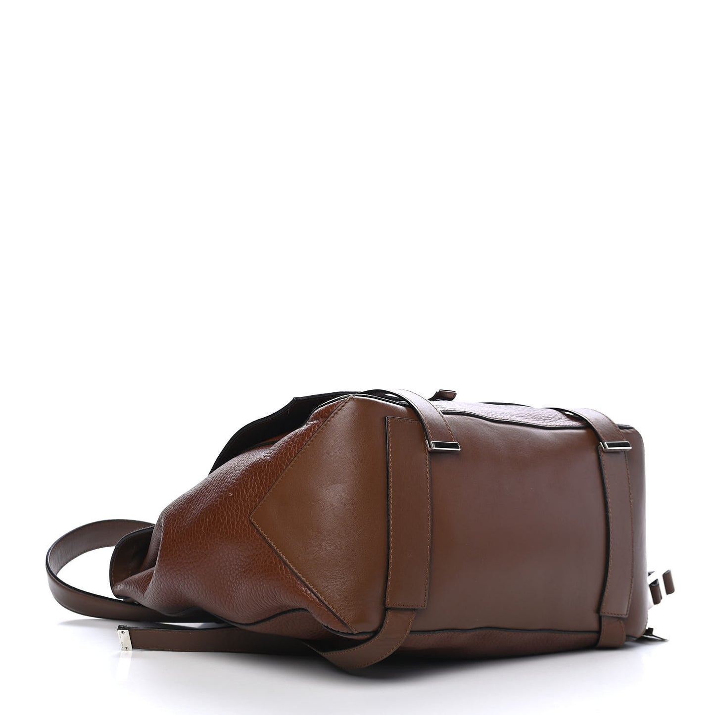 Calfskin Large PS Courier Backpack Hazelnut