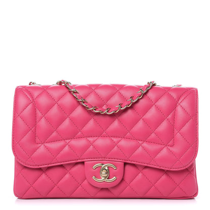 Chanel Lambskin Quilted Medium Mademoiselle Chic Flap Pink 1 of 11