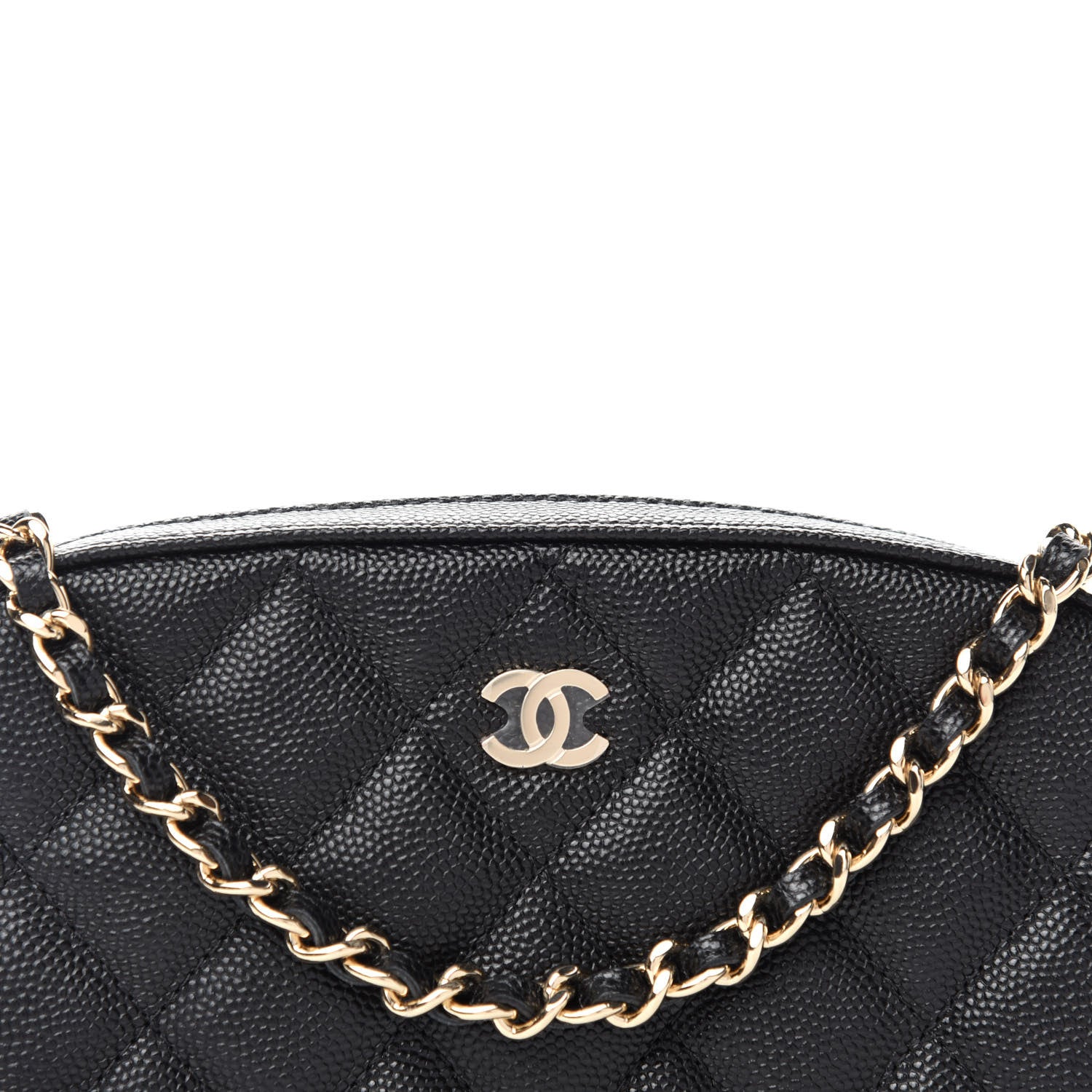 Chanel Caviar Quilted Vanity With Chain Black 9 of 13