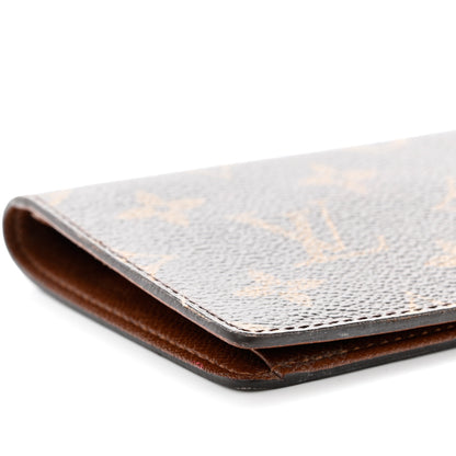 Louis Vuitton Monogram Simple Checkbook Holder Wallet Cover 7 of 9