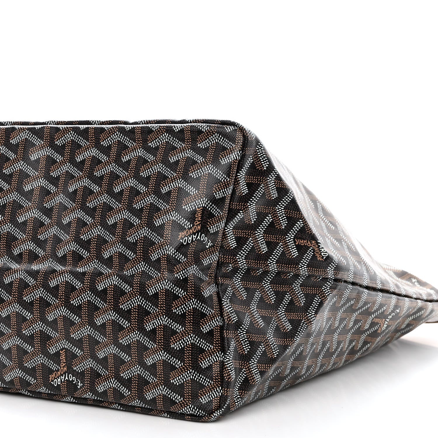 Goyard Goyardine Saint Louis GM Black Gold 12 of 12