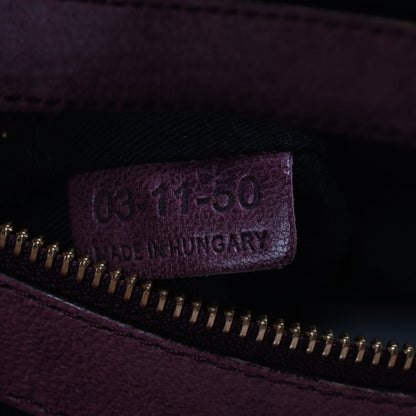Chloe Tumbled Lambskin Small Ethel Satchel Nutmeg Moka 7 of 9