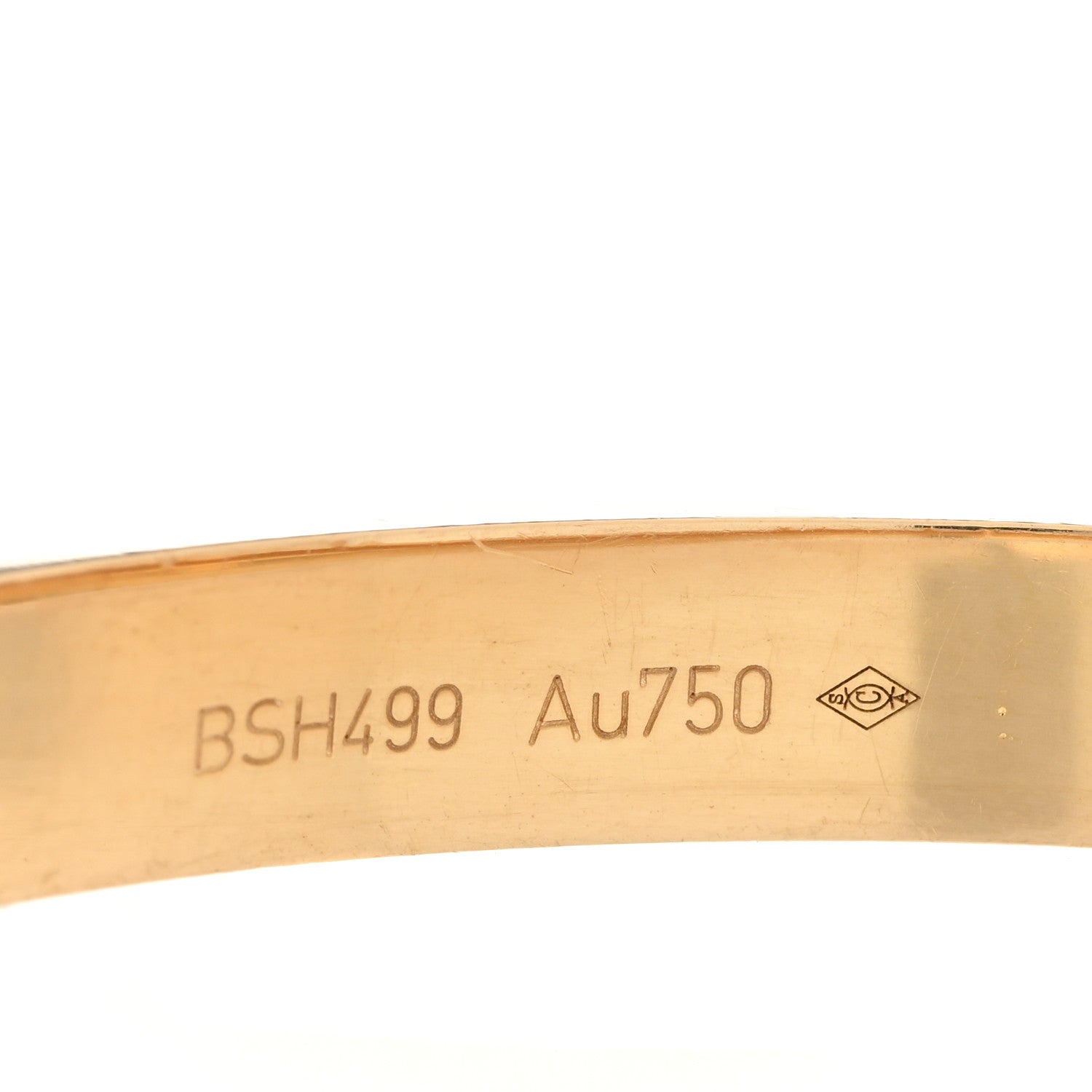 Cartier 18K Yellow Gold LOVE Bracelet 18 5 of 8