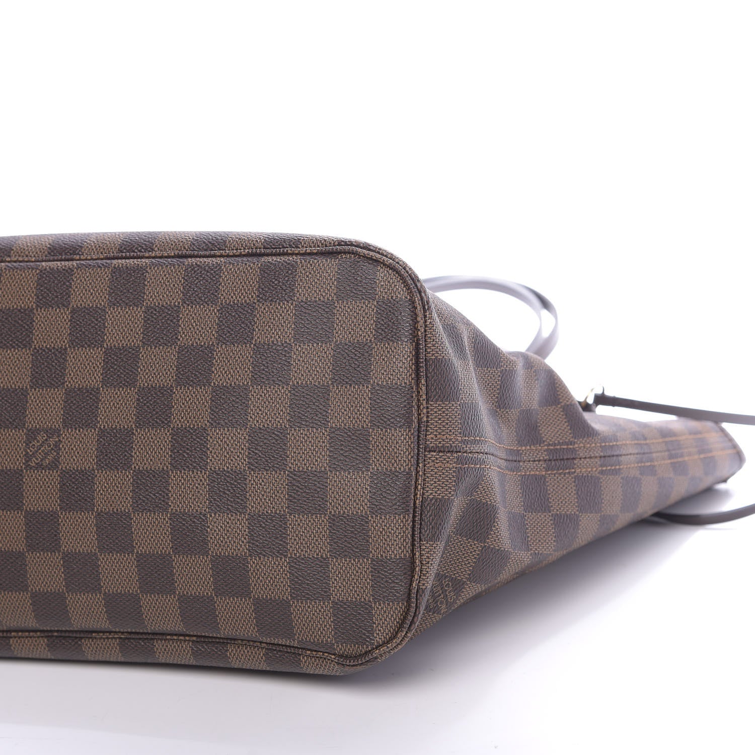 Louis Vuitton Damier Ebene Neo Neverfull MM Rose Ballerine 11 of 12