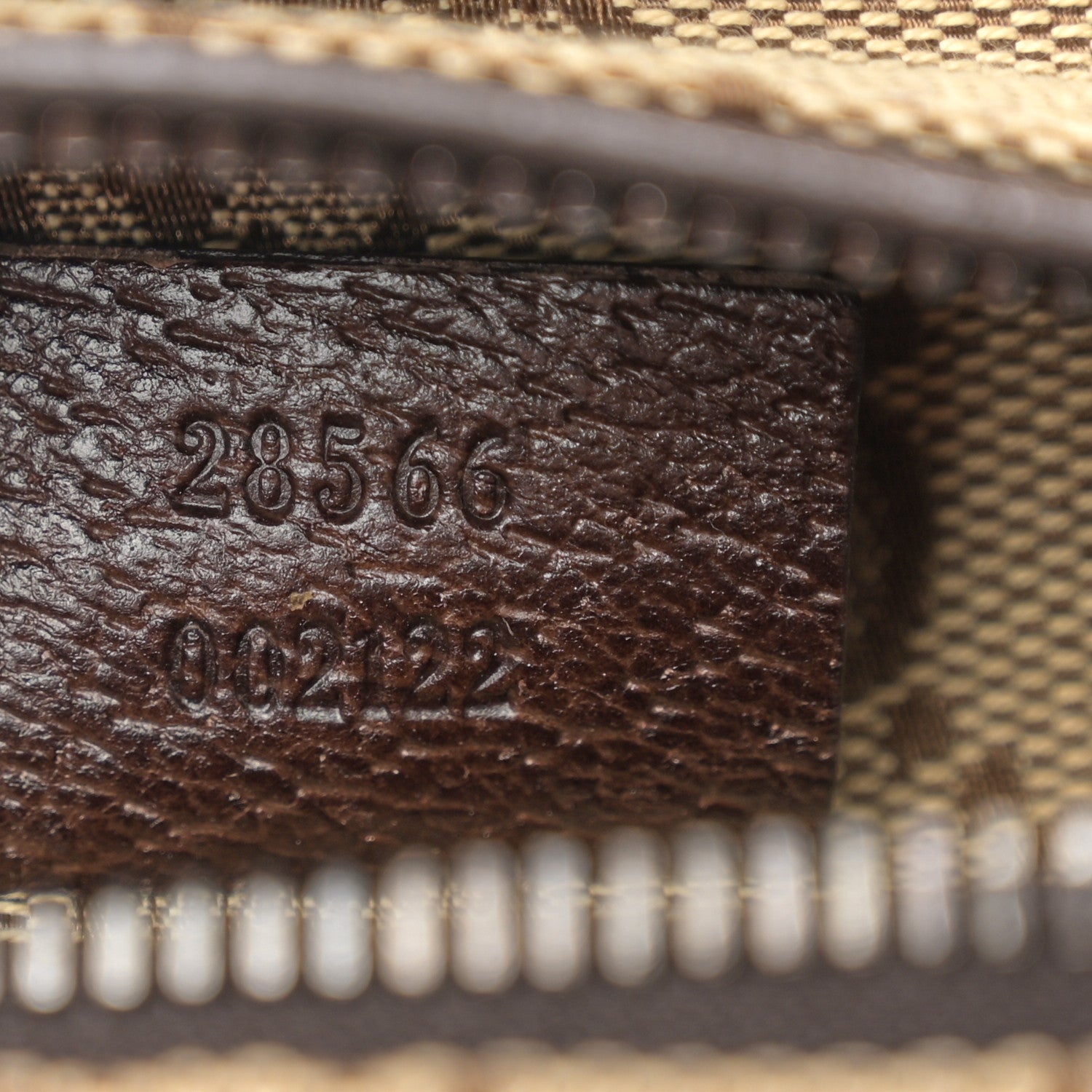 Gucci Monogram Web Belt Bag Dark Brown 9 of 13