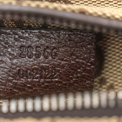 Gucci Monogram Web Belt Bag Dark Brown 9 of 13