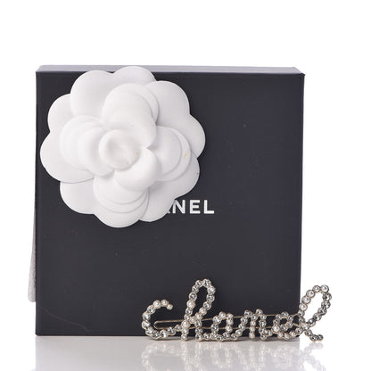 Chanel Metal Glass Swirling Pearls Hair Clip Gold 5 of 5