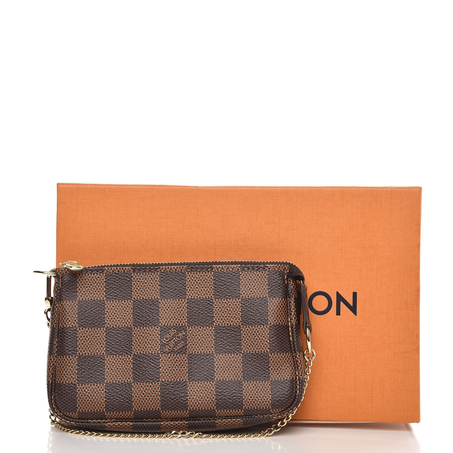 Louis Vuitton Damier Ebene Mini Pochette Accessories 8 of 8
