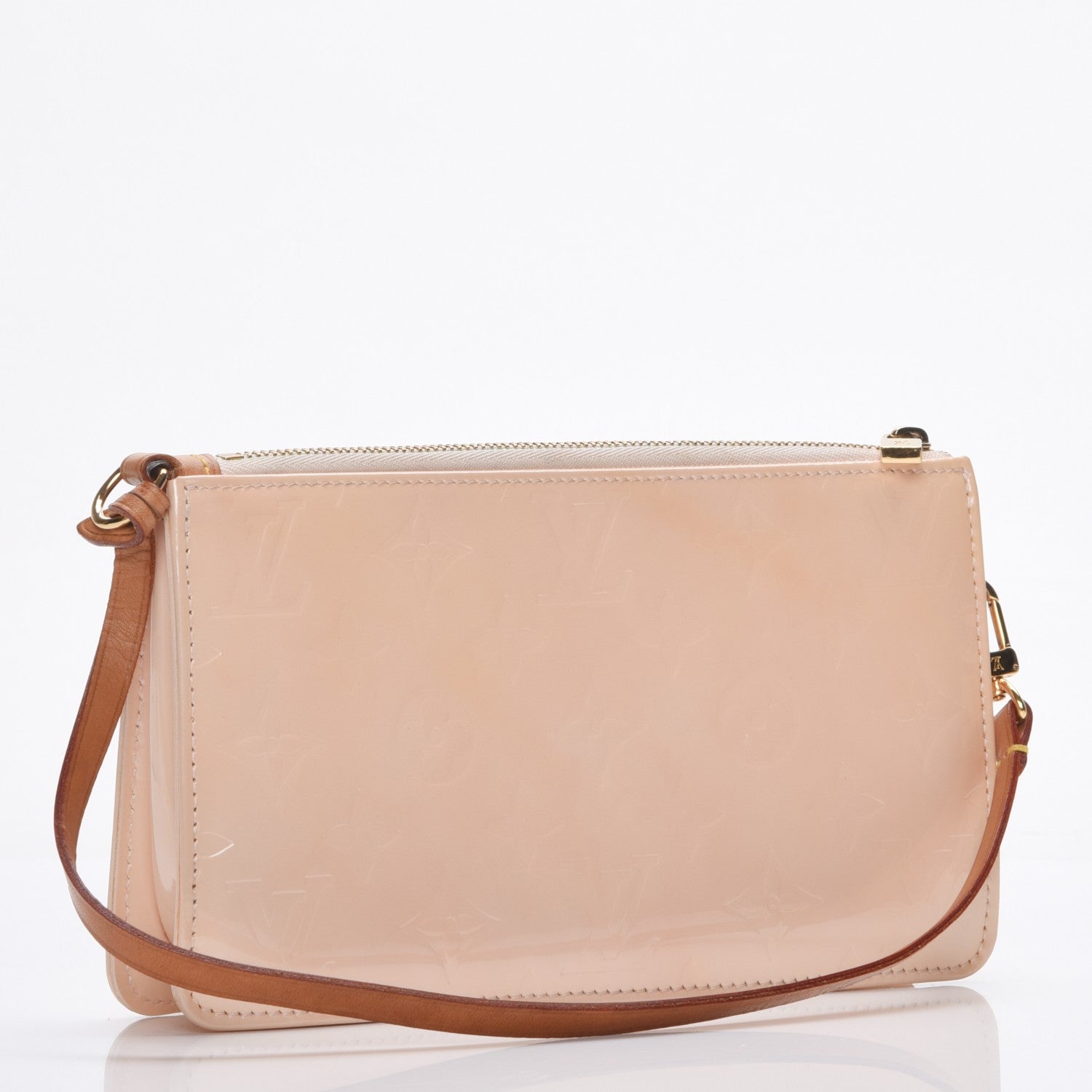Louis Vuitton Vernis Lexington Pochette Beige 3 of 9