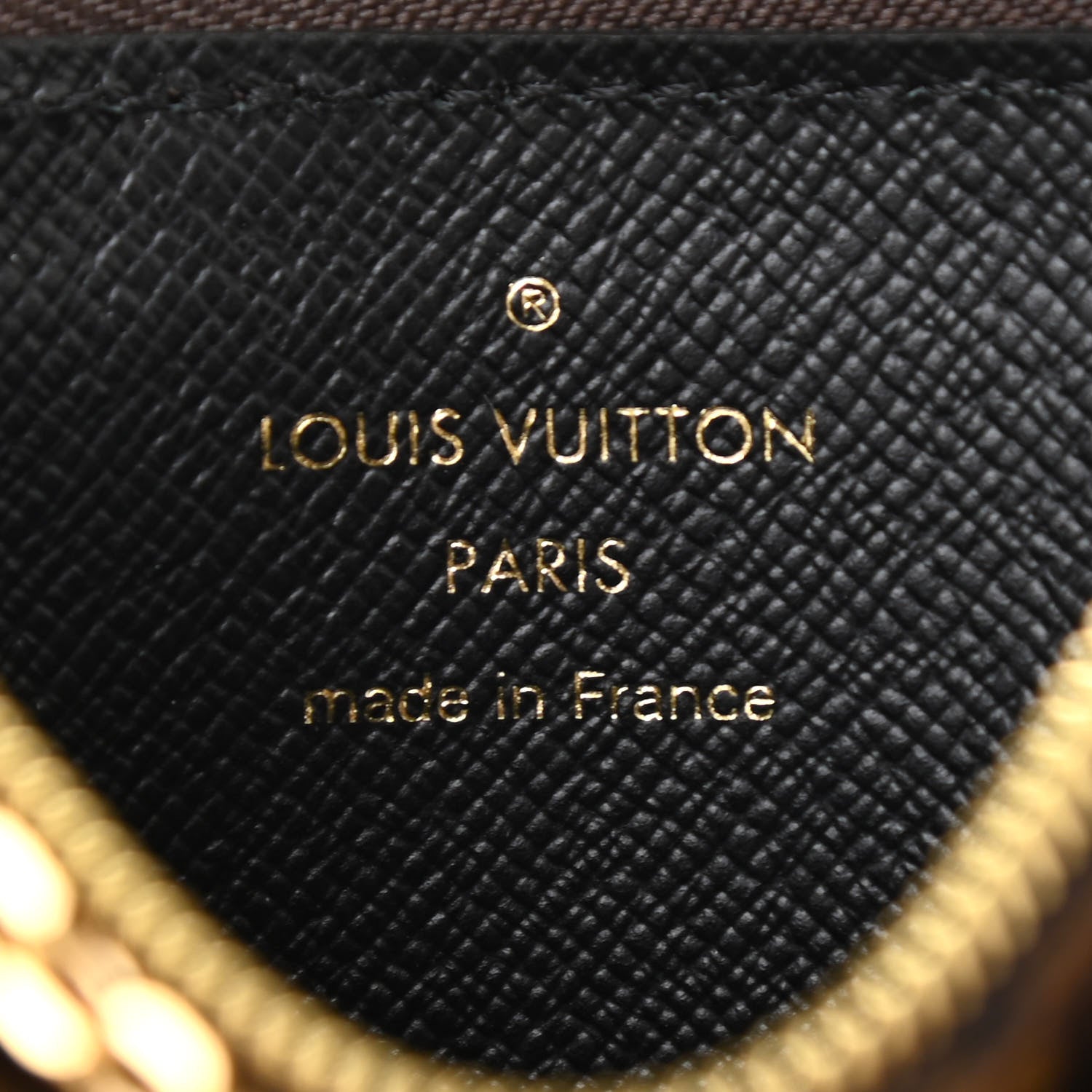 Louis Vuitton Monogram Recto Verso Card Holder Black 5 of 6