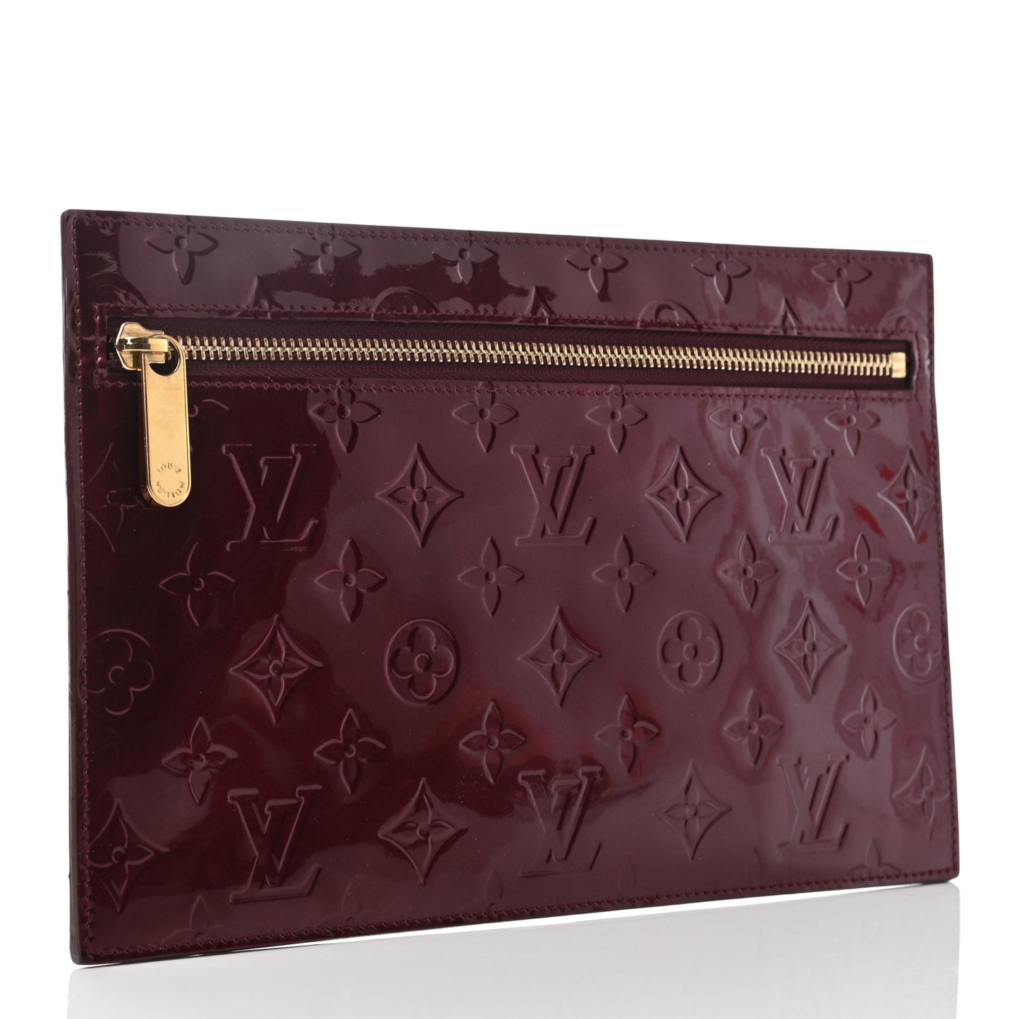 Vernis Pershing Square Clutch GM Rouge Fauviste