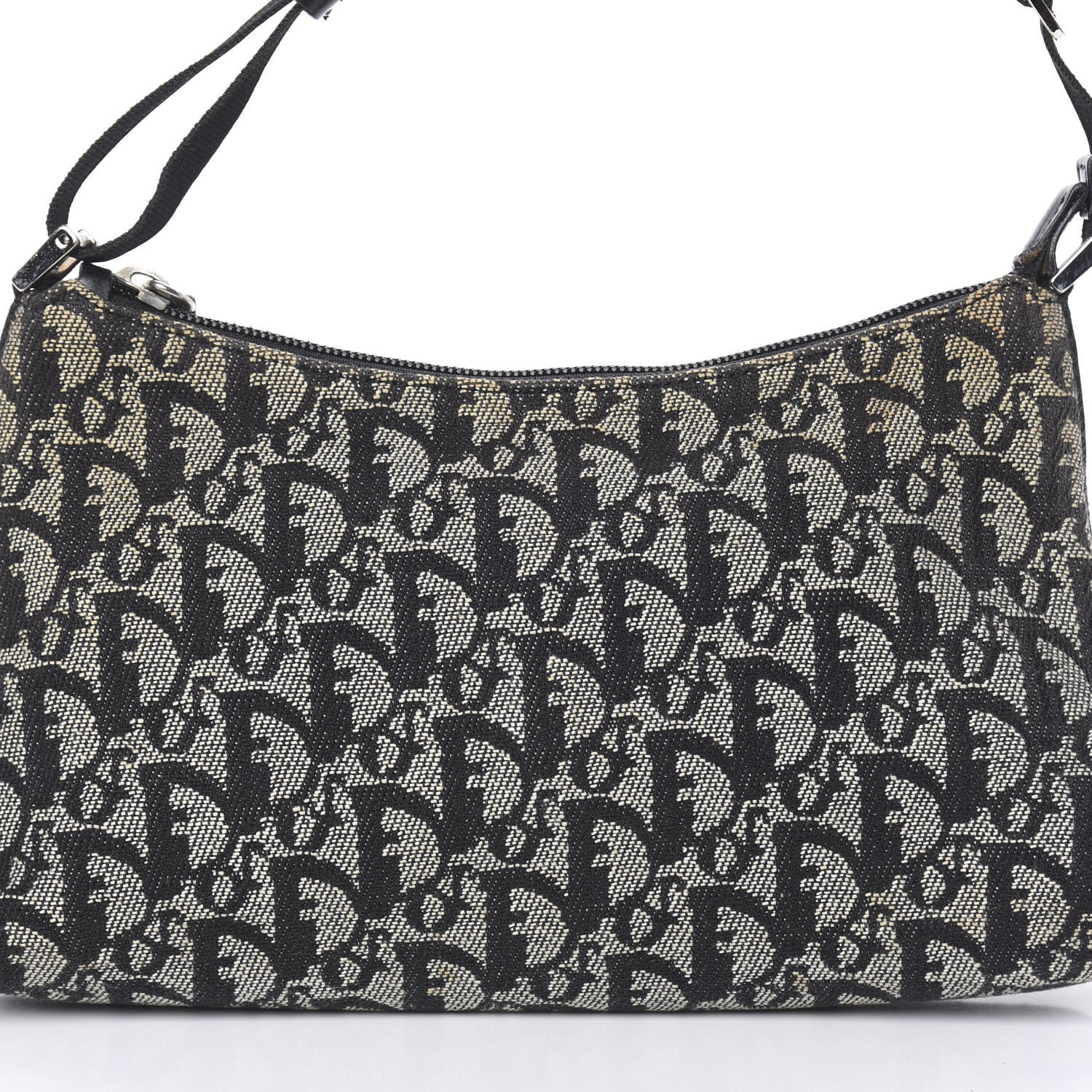 Christian Dior Monogram Shoulder Bag Pochette Black 16 of 18