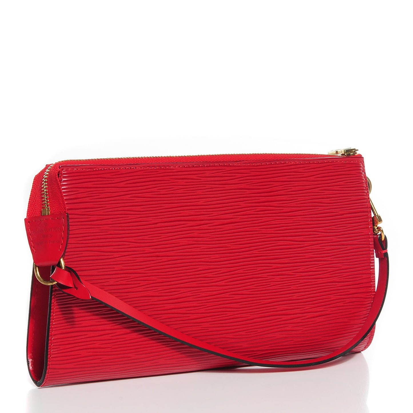 Epi Pochette Accessories 24 Castillan Red