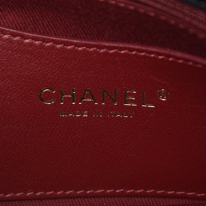 Chanel Aged Calfskin Medium Just Mademoiselle Bowling Bag Black 7 of 10