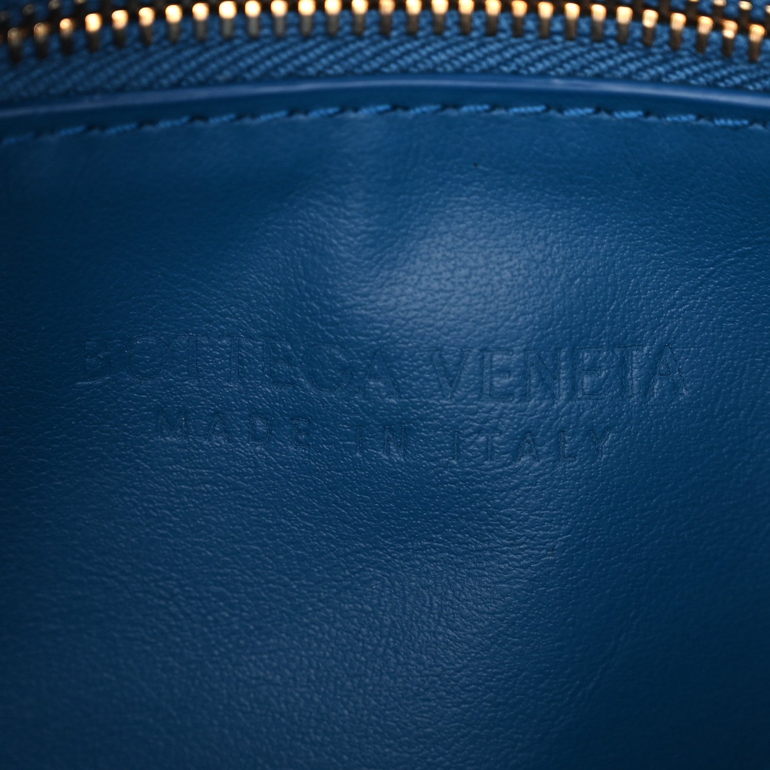 Bottega Veneta Calfskin Intrecciato Small Hop Deep Pacific 6 of 10