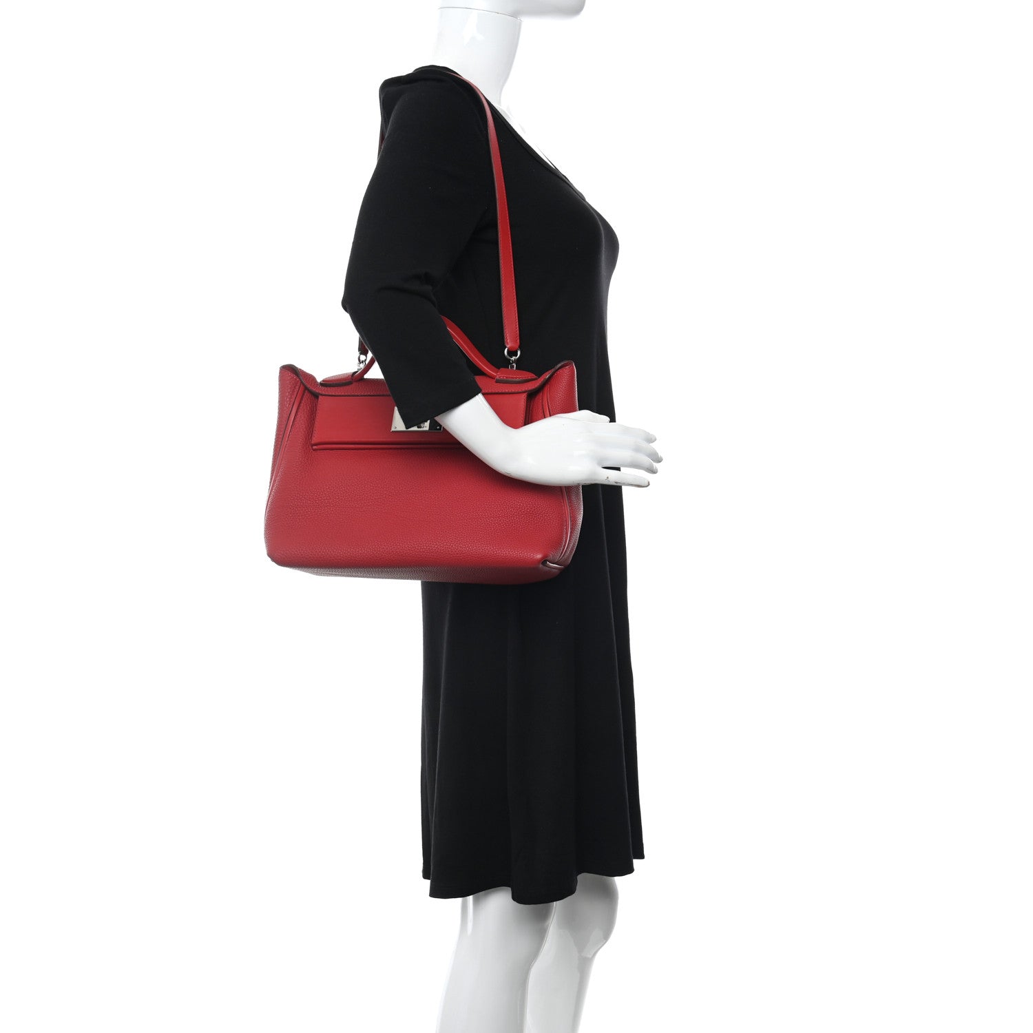 Hermes Togo Swift 24/24 29 Rouge Vif 2 of 12
