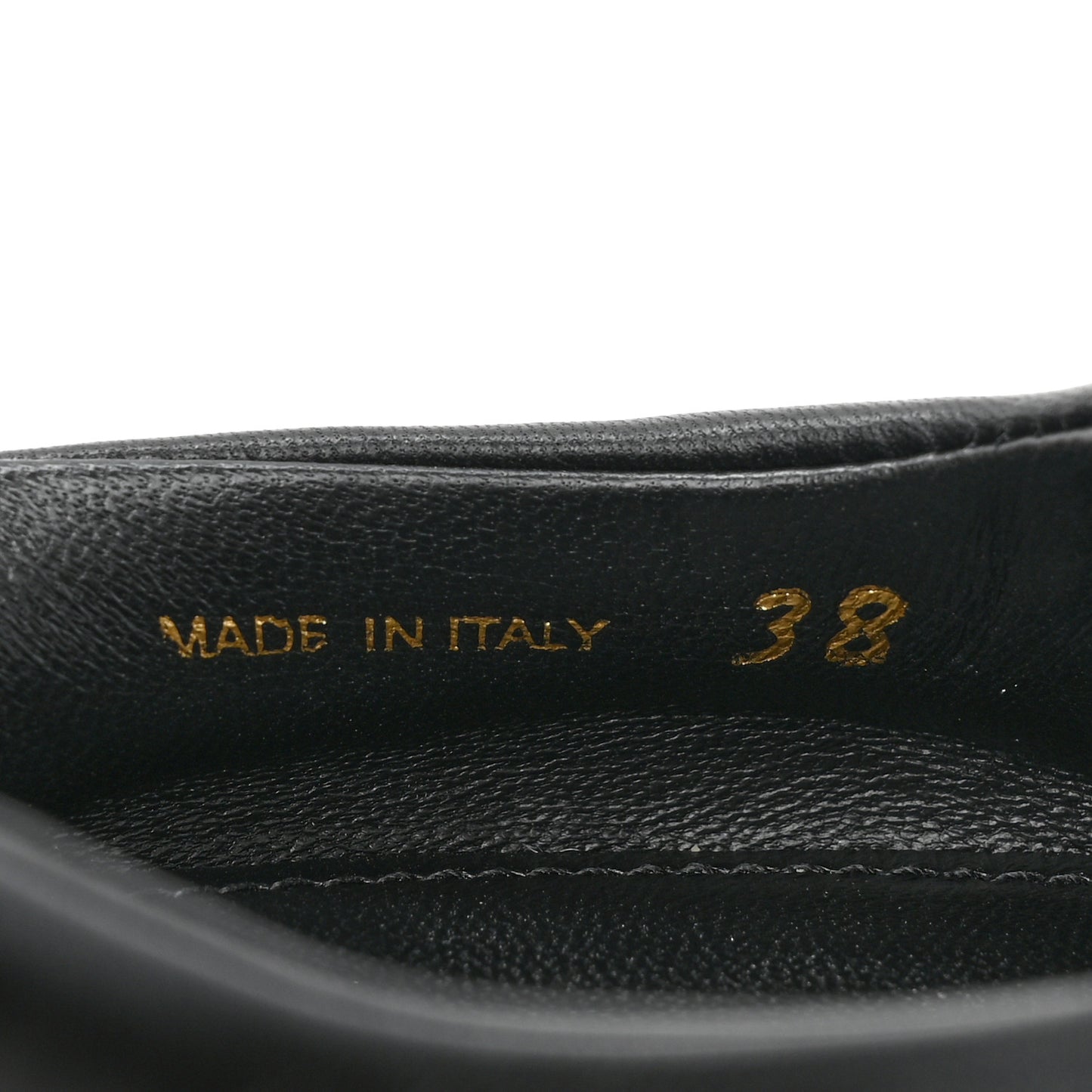 Spazzolato Triangle Logo Pointed Toe 45mm Slingback Pumps 38 Black