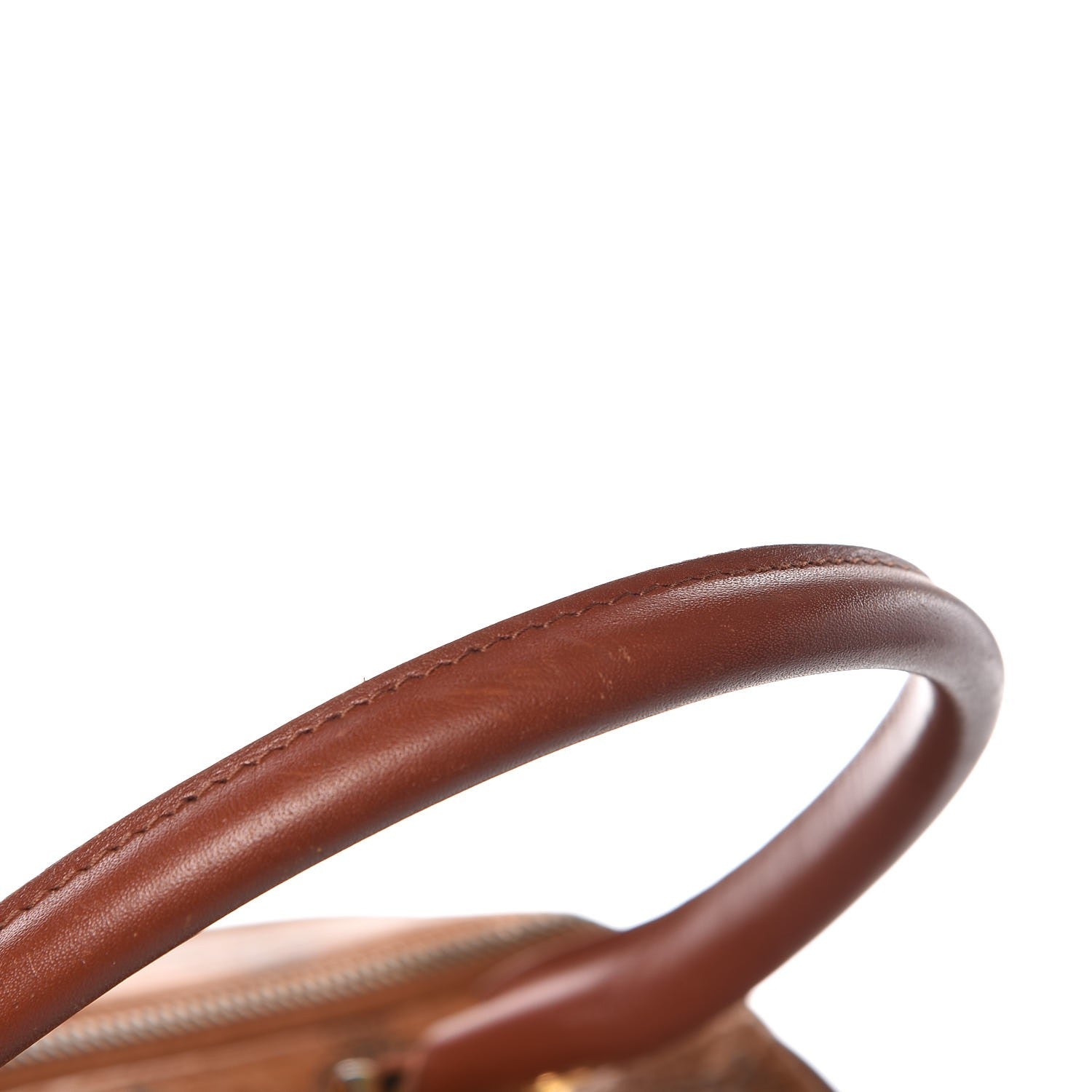 MCM Visetos Boston Bag Cognac 22 of 23