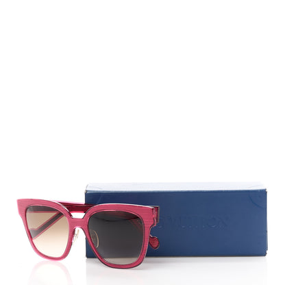 Louis Vuitton LOUIS VUITTON Epi Audrey Sunglasses Z0816U Fuchsia 9 of 9