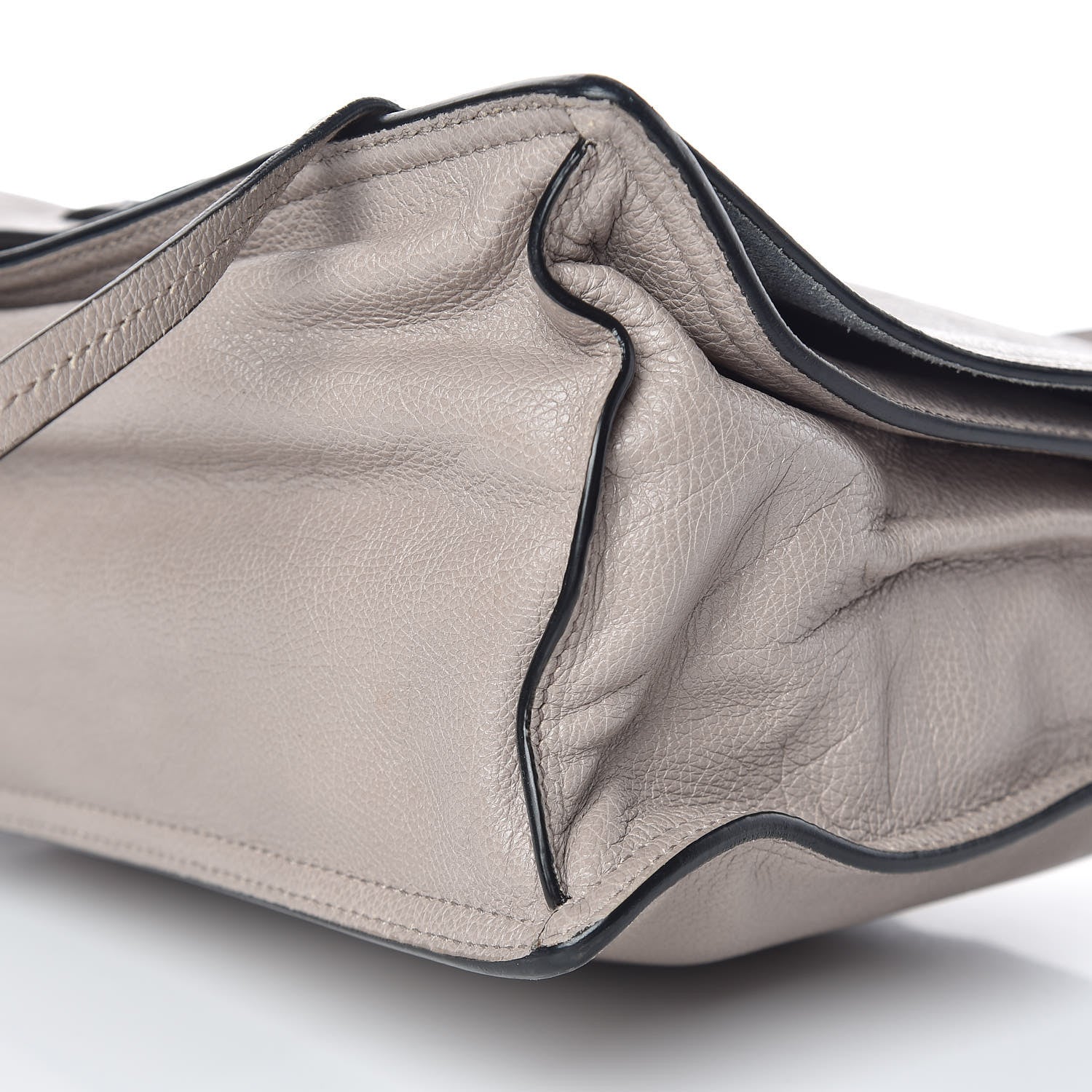 Prada Glace Calf Etiquette Flap Pomice Astrale 7 of 12