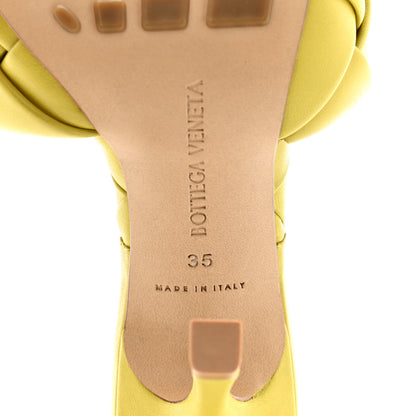 Bottega Veneta Nappa Maxi Intrecciato Lido 90mm Mule Sandals 35 Acid 8 of 11