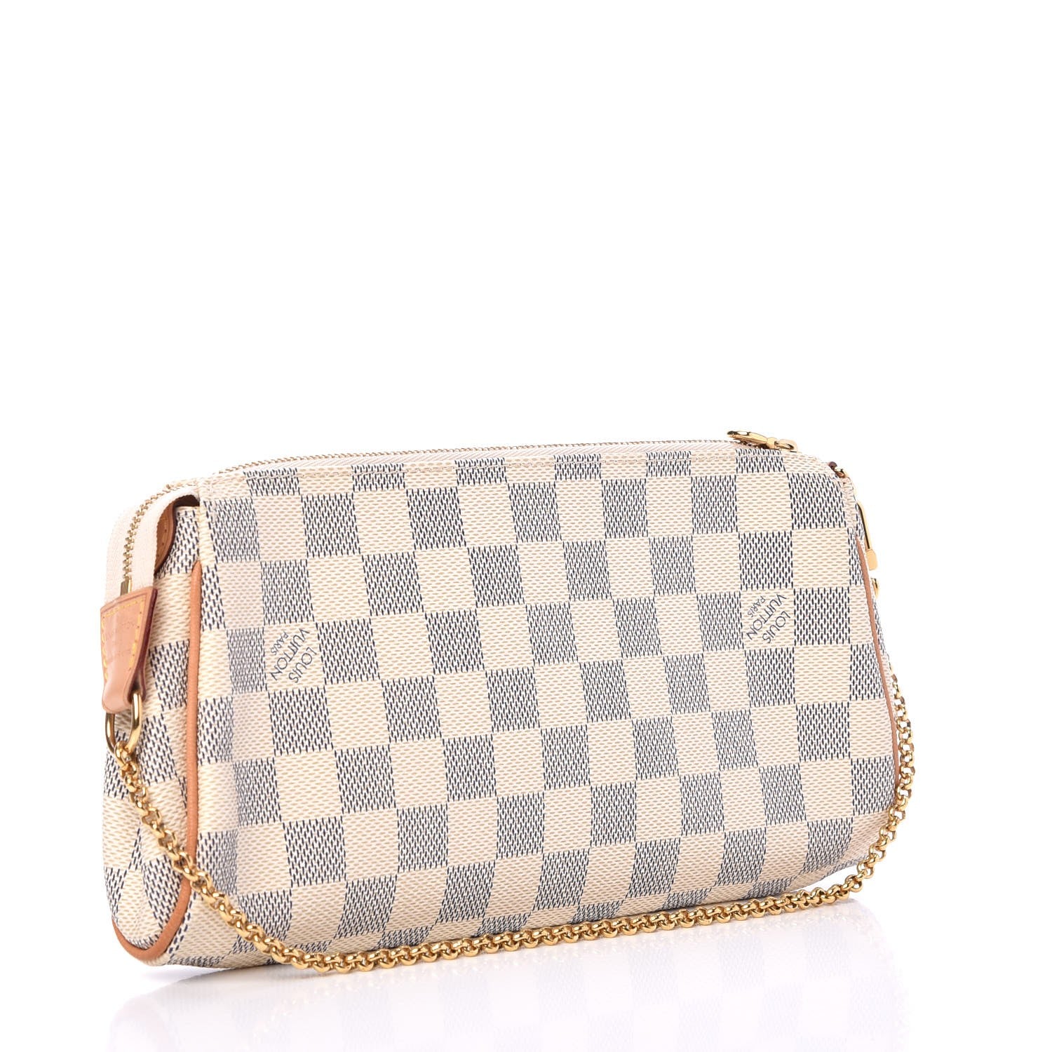 Louis Vuitton Damier Azur Eva Clutch 3 of 10