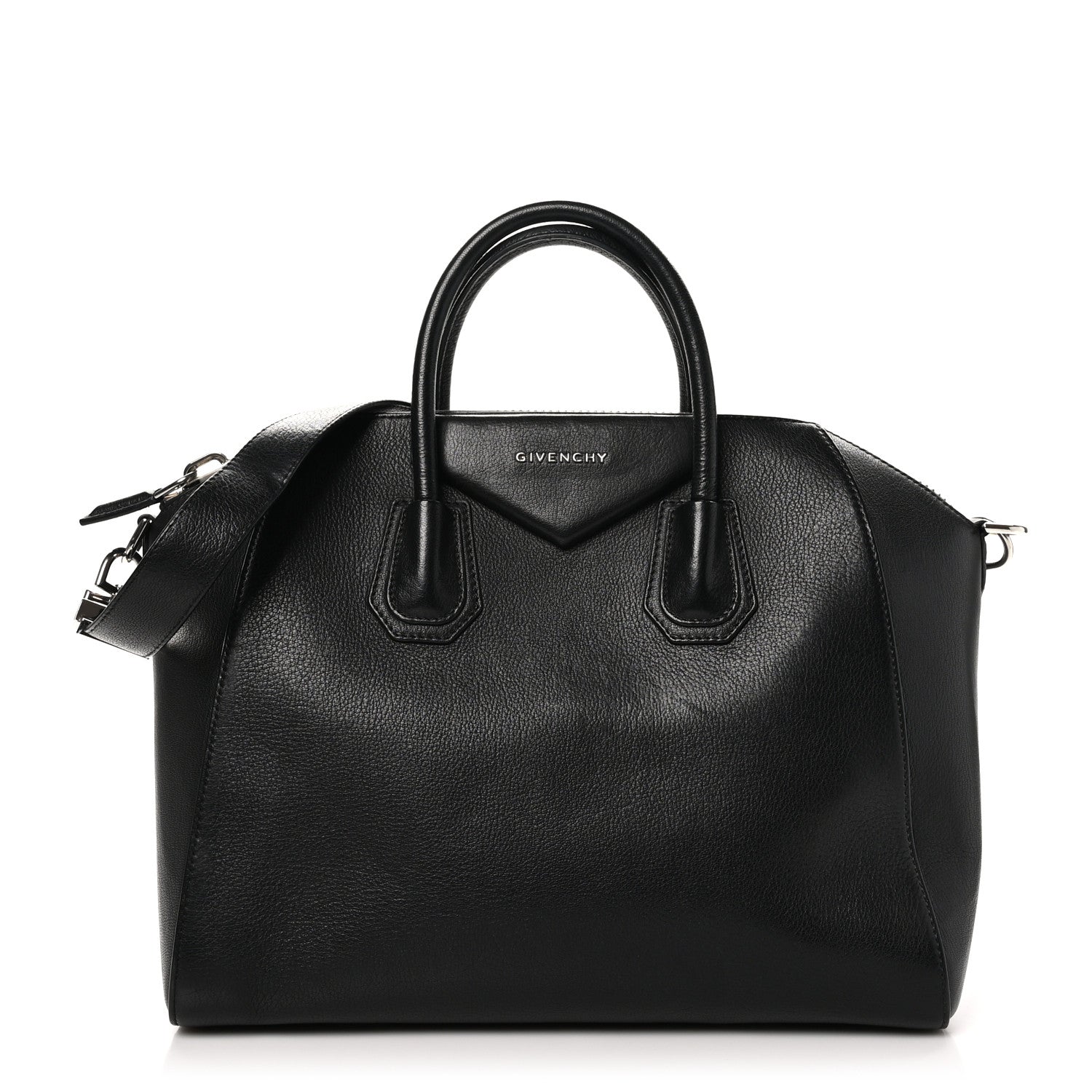 Givenchy Sugar Goatskin Medium Antigona Black 1 of 11