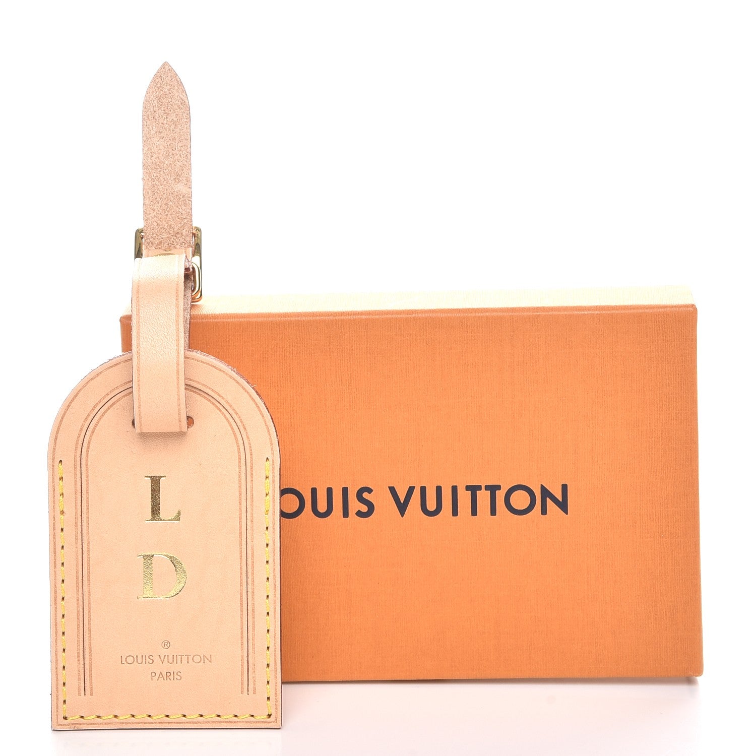 Louis Vuitton Vachetta Luggage Tag 4 of 4