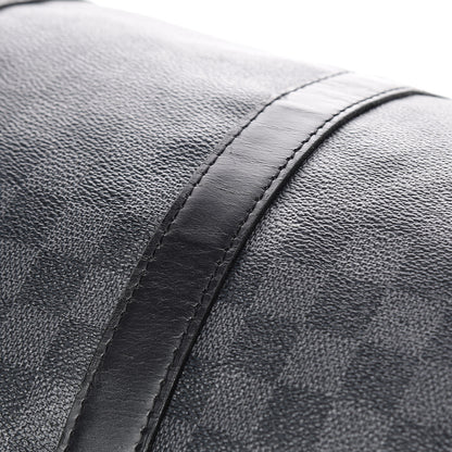 Louis Vuitton Damier Graphite Keepall Bandouliere 55 14 of 32
