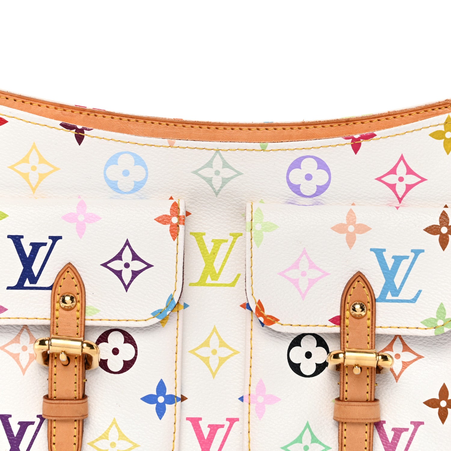 Louis Vuitton Monogram Multicolor Lodge PM White 7 of 11