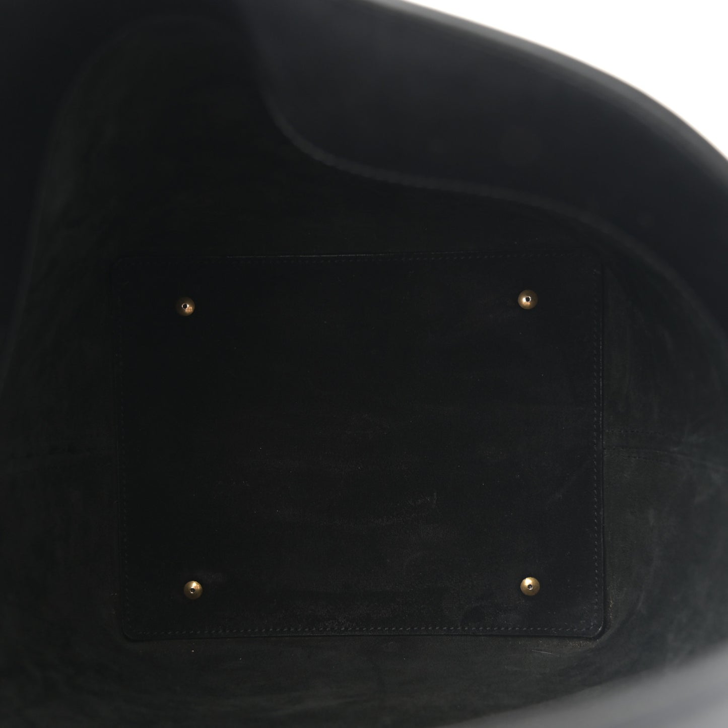 Shiny Calfskin Le 37 Bucket Bag Black