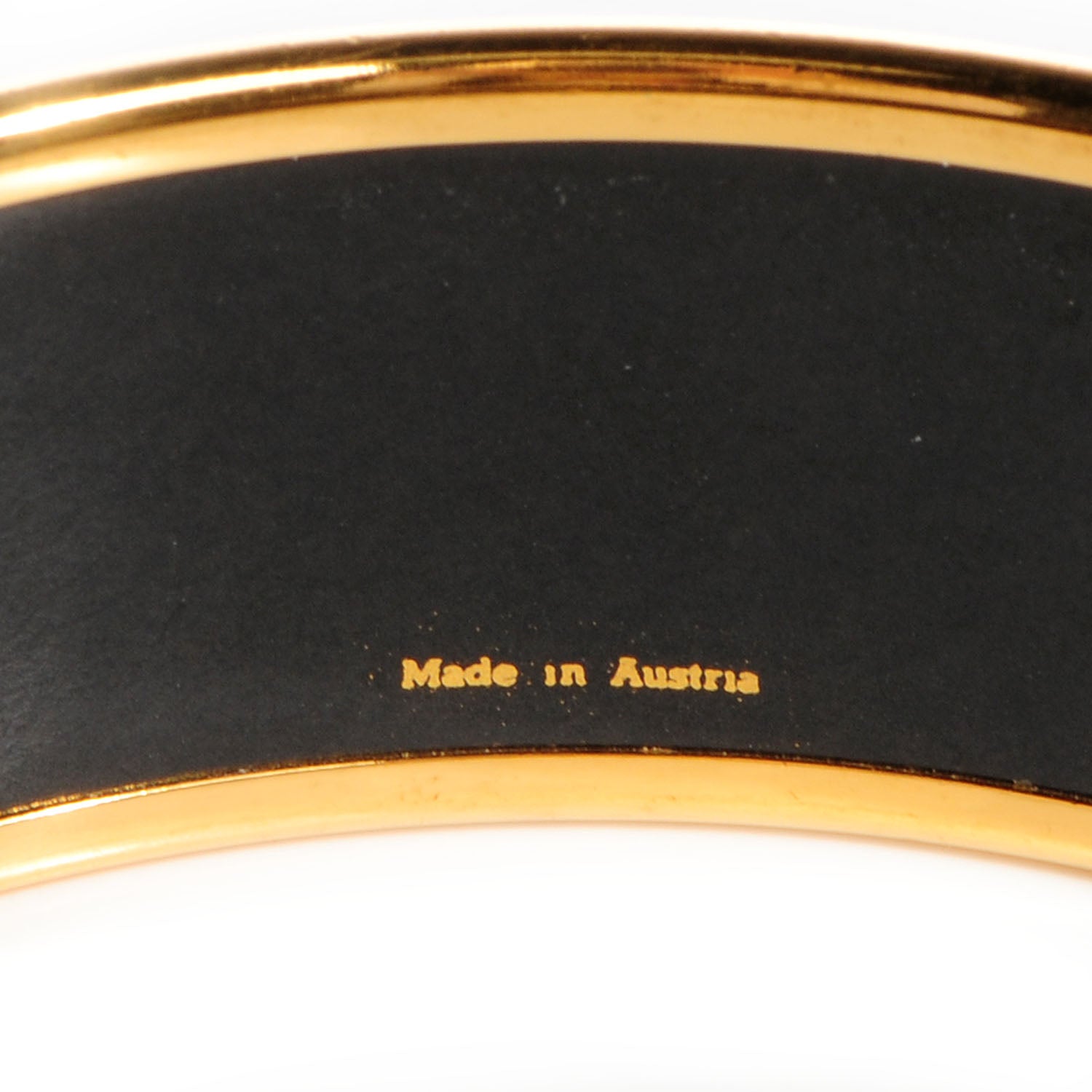 Hermes Enamel Printed Les Tambours Wide Bracelet 70 5 of 5