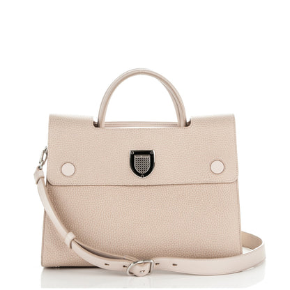 Christian Dior Grained Calfskin Medium Diorever Flap Tapioca 1 of 14