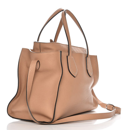Gucci Cellarius Calfskin Ramble Studded Layered Tote Camelia 4 of 9