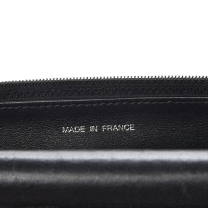 Chanel Caviar Sevruga Wallet On Chain WOC Black 6 of 9
