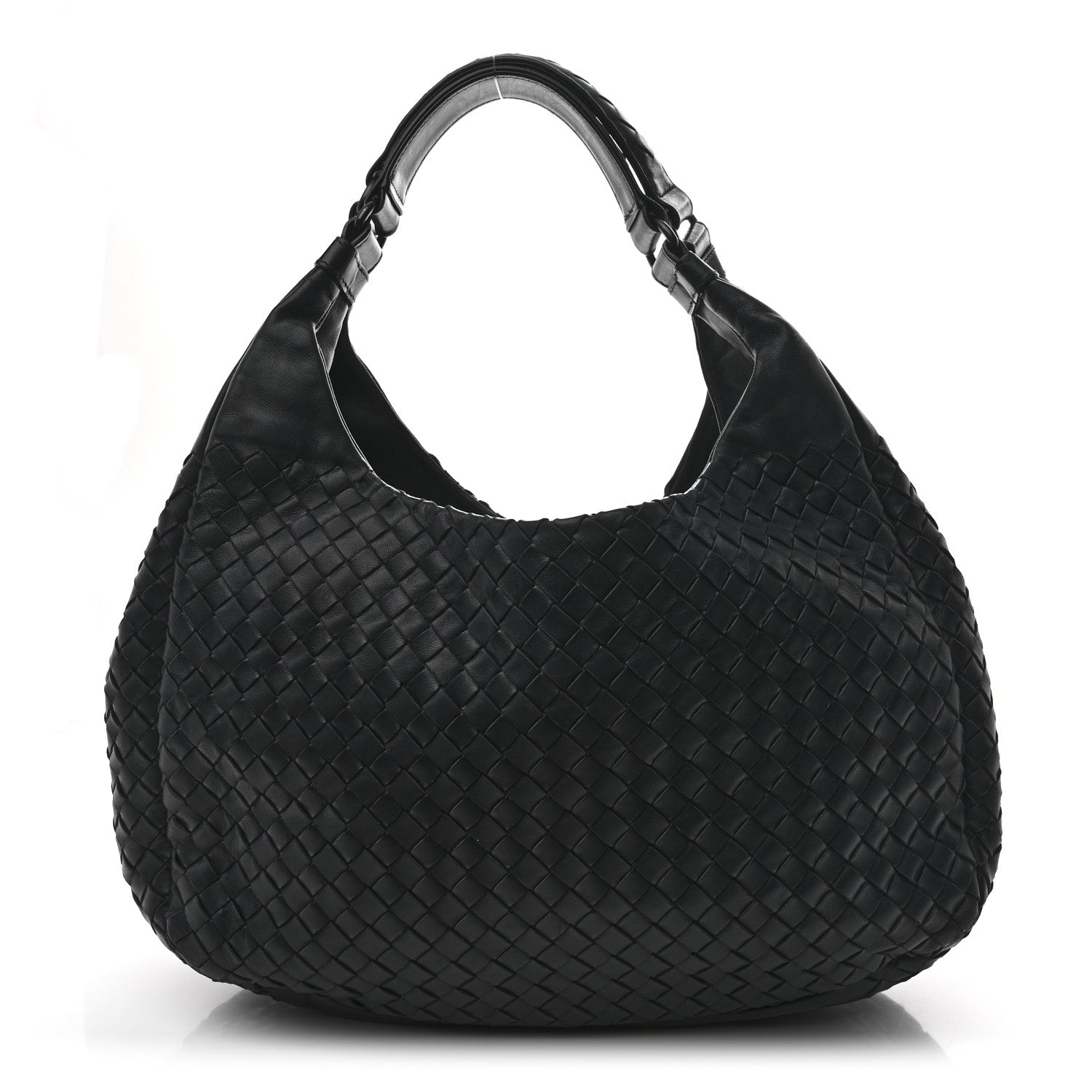 Bottega Veneta Nappa Intrecciato Medium Campana Hobo Dark Navy 1 of 10