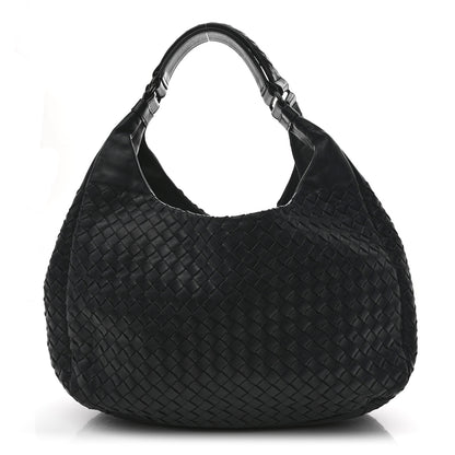 Bottega Veneta Nappa Intrecciato Medium Campana Hobo Dark Navy 1 of 10